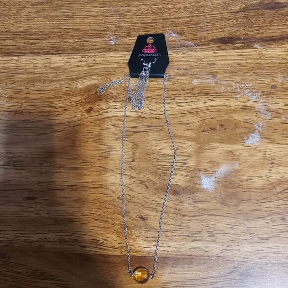 paparazzi Jewelry - 💥Final Price! NWT Yellow Paparazzi necklace and earring set